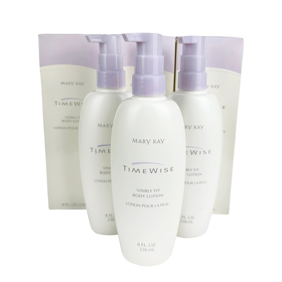 New in Box Mary Kay Timewise Visibly Fit Lotion Full Size 8 oz Discontinued - Picture 11 of 12